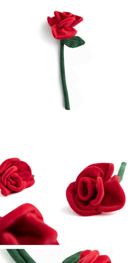 Rose Bouquet Plush Toy