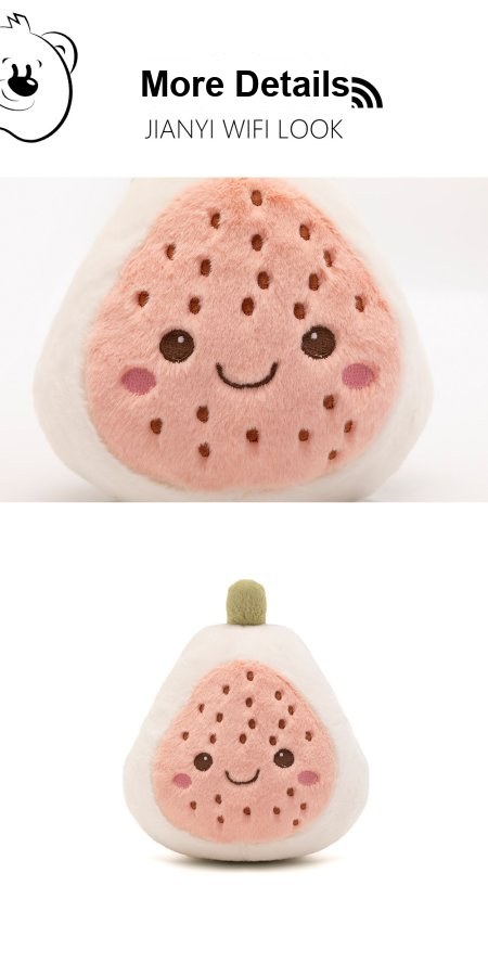 Fig Plush Toy (Half Fruit Series)