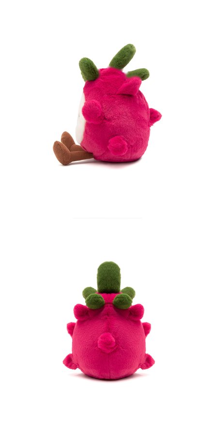 Dragon Fruit Plush Toy (Half Fruit Series)