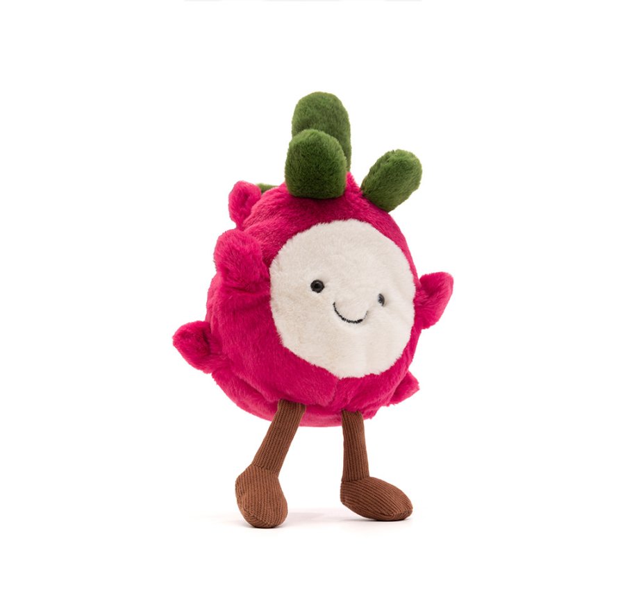Dragon Fruit Plush Toy (Half Fruit Series)