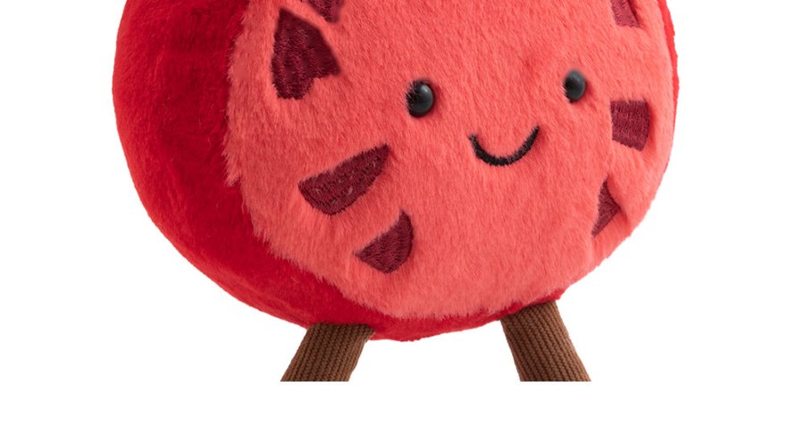 Tomato Plush Toy (Half Fruit Series)