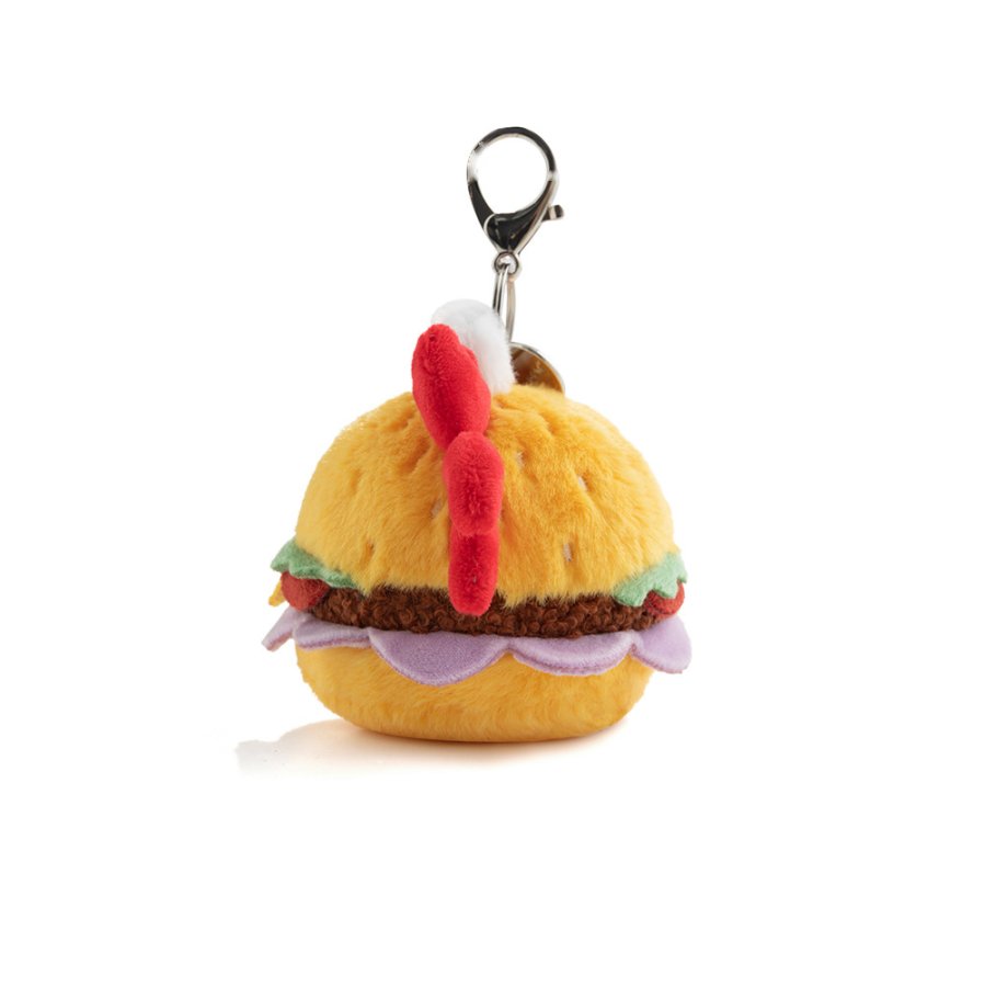 Crab Burger Plush Charm