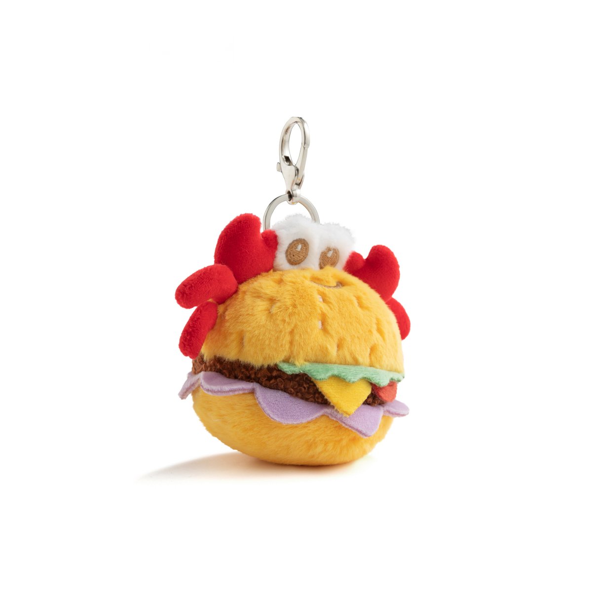 Crab Burger Plush Charm