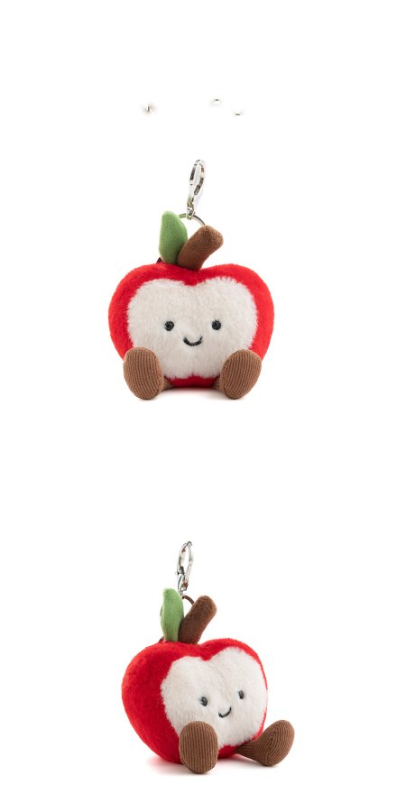 Happy Apple Plush Charm
