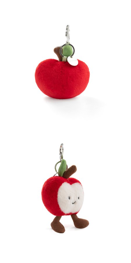 Happy Apple Plush Charm
