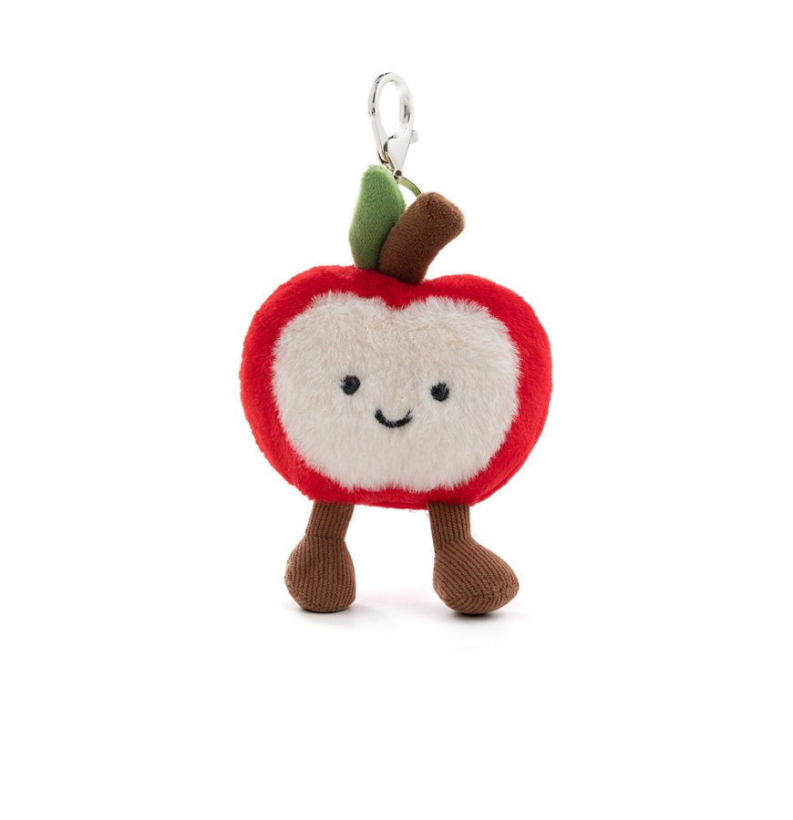 Happy Apple Plush Charm