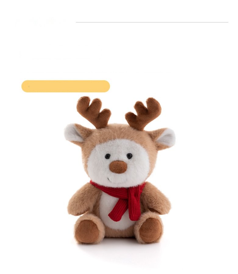 Reindeer with Scarf Plush Toy