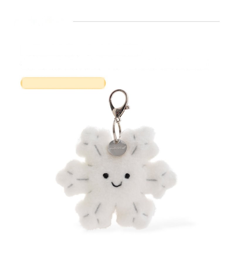 Snowflake Plush Charm