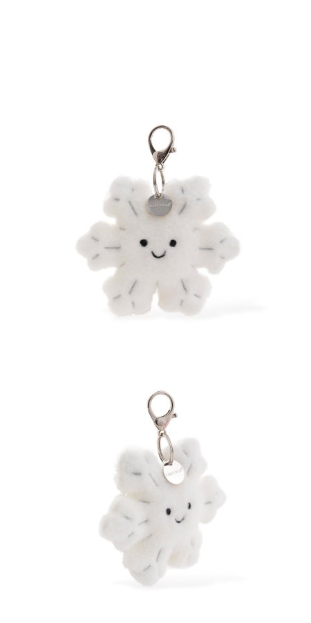 Snowflake Plush Charm