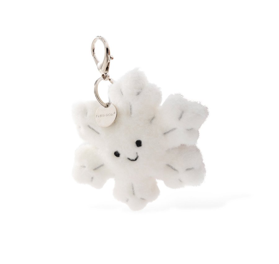 Snowflake Plush Charm