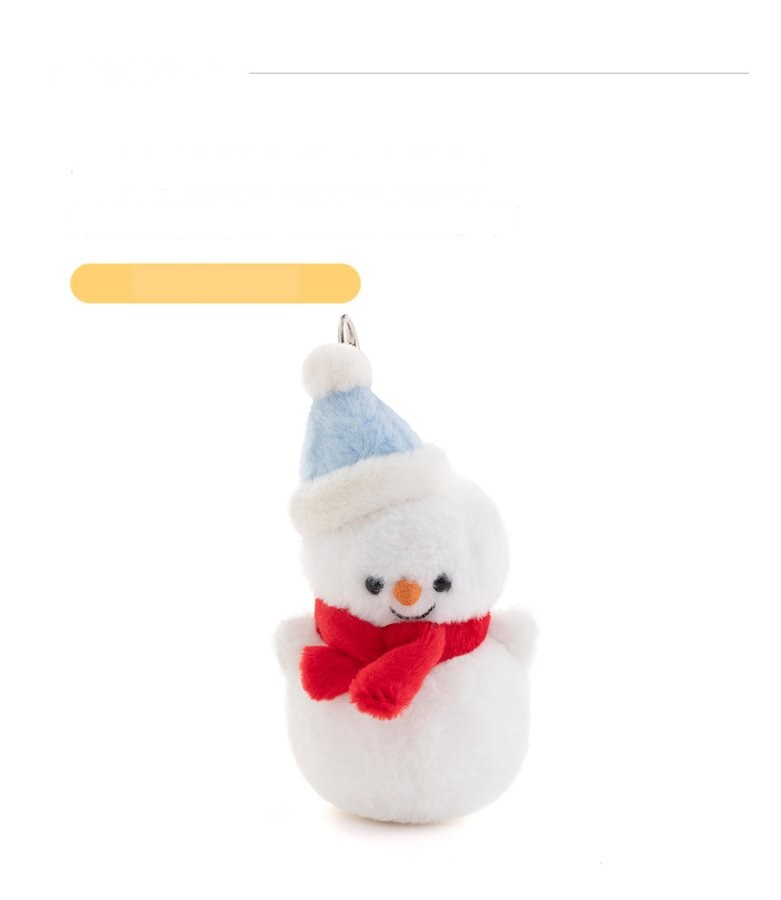 Snowman Plush Charm