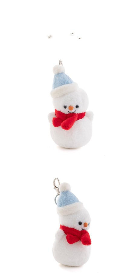 Snowman Plush Charm